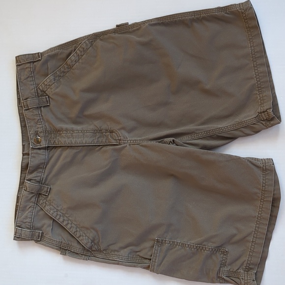 Carhartt Other - Carhartt Canvas Work Utility Carpenter Shorts 36 Brown